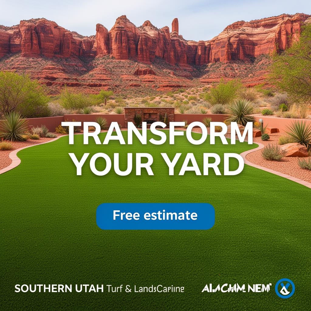Southern Utah Turf & Landscaping ad creative